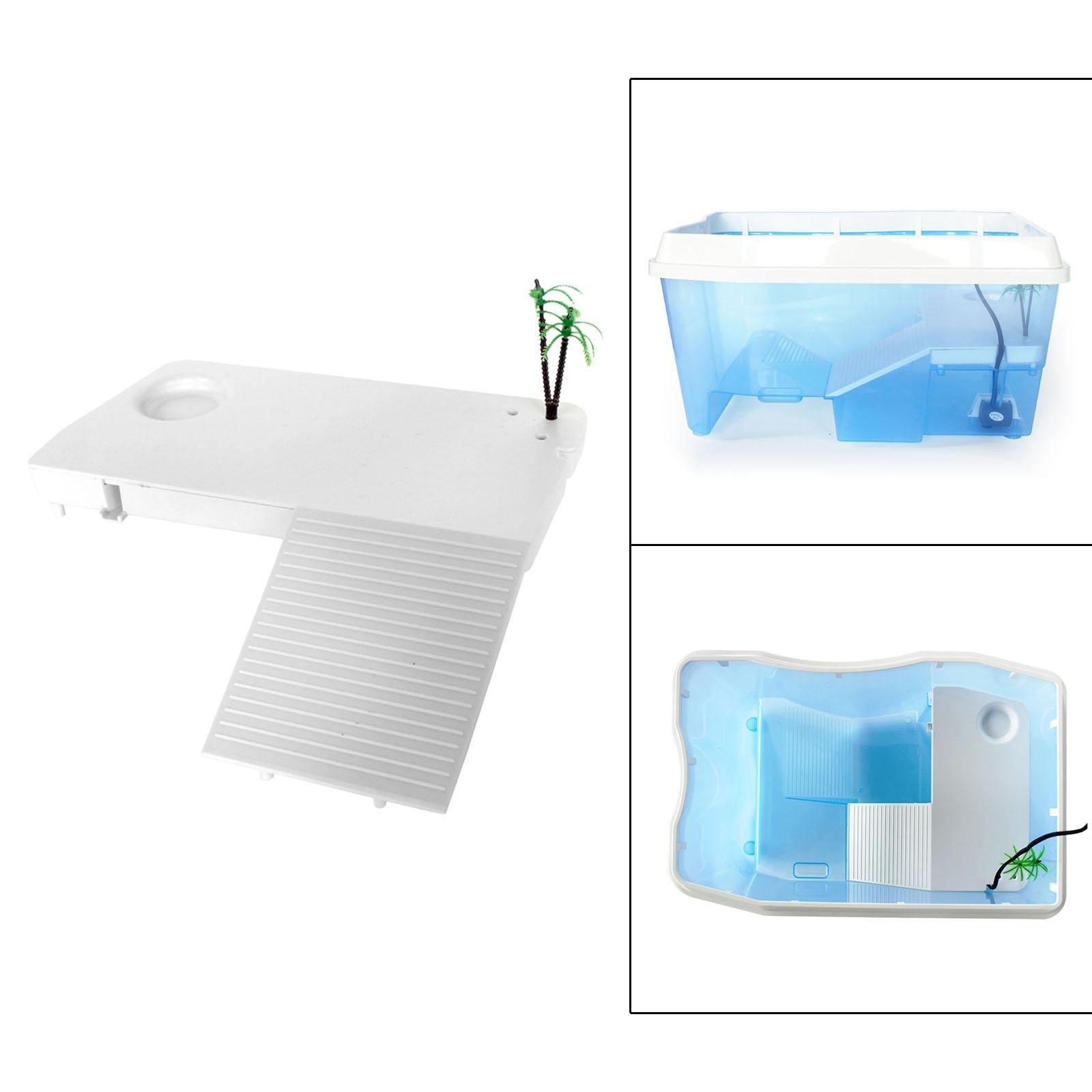 Turtle Pier Tortoise Basking Ramp Platform Terrapin Decoration Reptile Rest