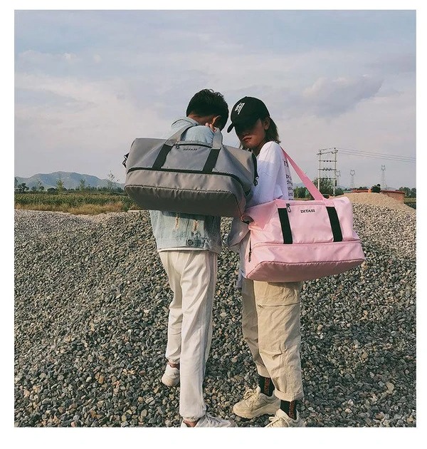 AA103-Túi xách du lịch Ditasi cho nam nữ chất liệu vải dù bền có sức chứa lớn phù hợp đi du lịch đi công tác