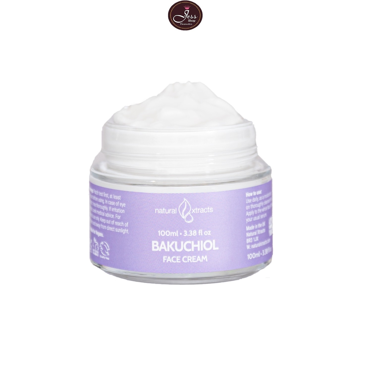 Kem Chống Lão Hóa Da Natural Xtracts Bakuchiol Face Cream 100ml