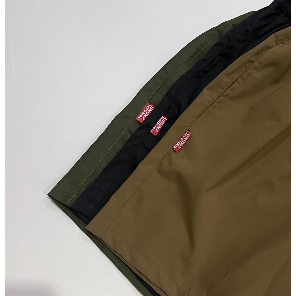 Quần short thể thao in logo U2M2 - chất liệu vải dù - 3 màu đen, nu, xanh rêu - Ủn Ủn Meo Meo