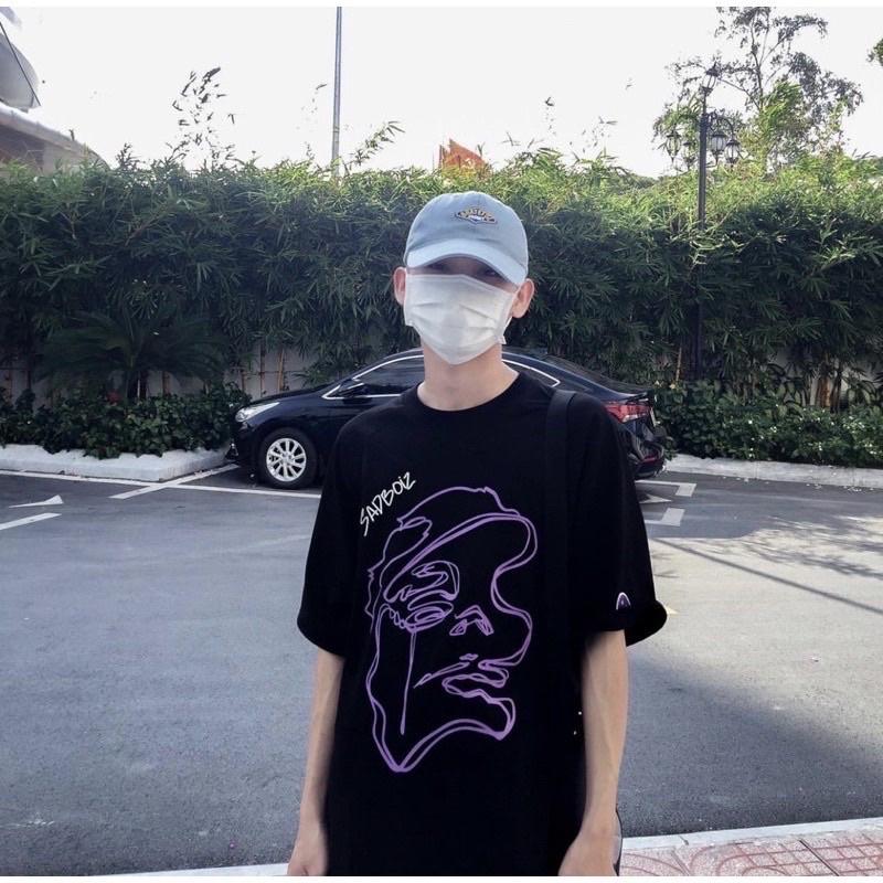 Áo thun tay lỡ Sadboiz Story form rộng Unisex dưới 85kg chất thun