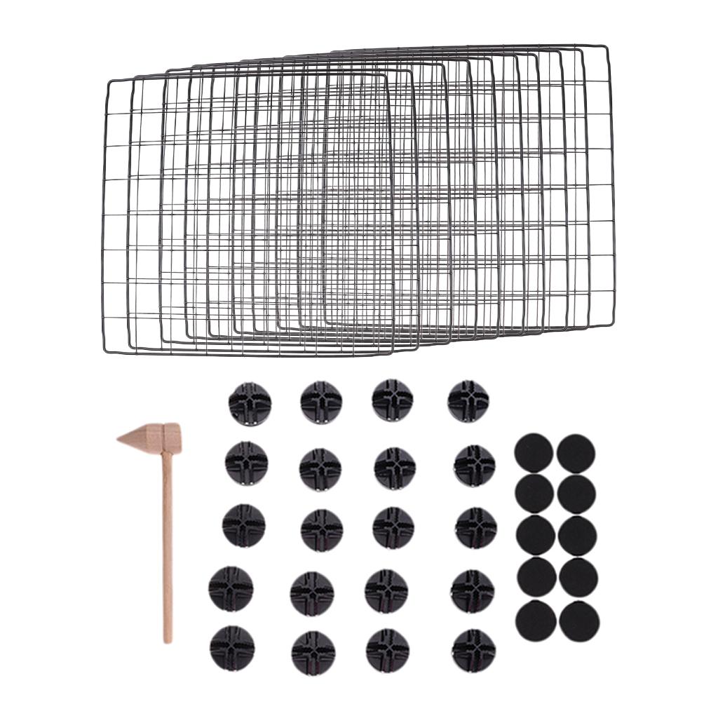 Portable Pet Dog Playpen Exercise Cage Home Cage Gate Cat Pig Safe For Pet
