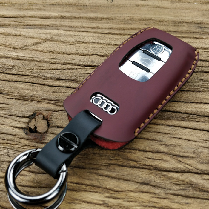 Bao Da Chìa Khóa Ô Tô Audi Q5 Classic Da Bò