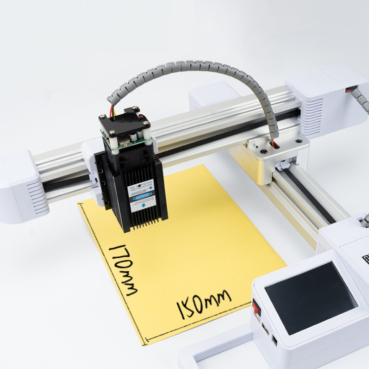 Máy khắc laser, Máy khắc laser CNC di động USB, Kích thước máy khắc 155x175mm