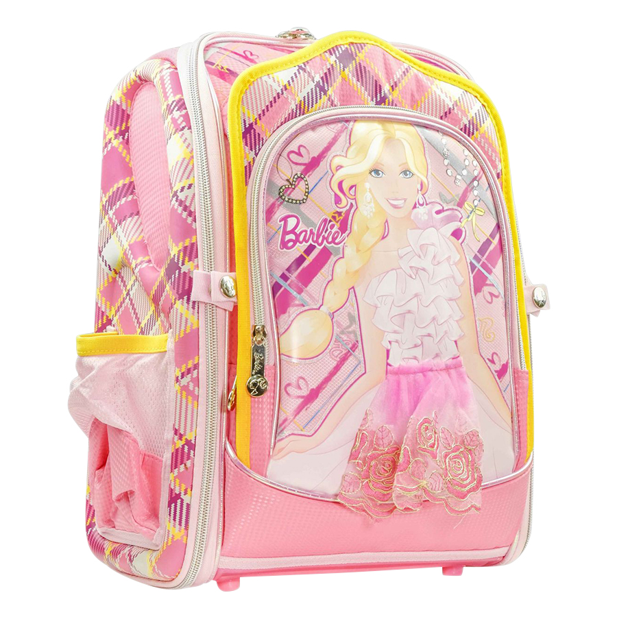 Balo học sinh tiểu học BARBIE BB0248A 30 x 18 x 38 cm