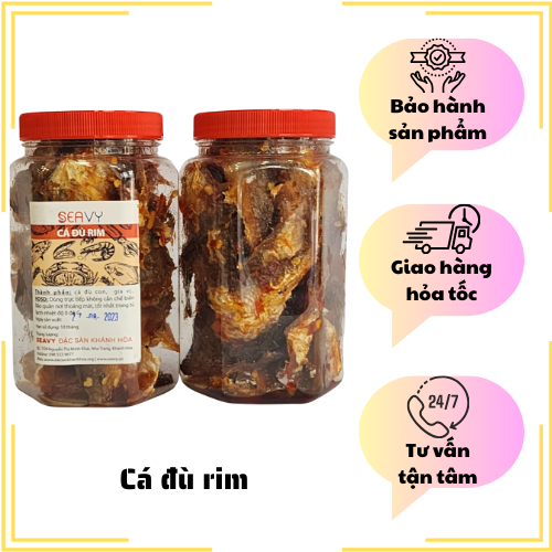 Đặc Sản Nha Trang- Cá Đù Rim Nguyên Con Seavy Hộp 200g ️