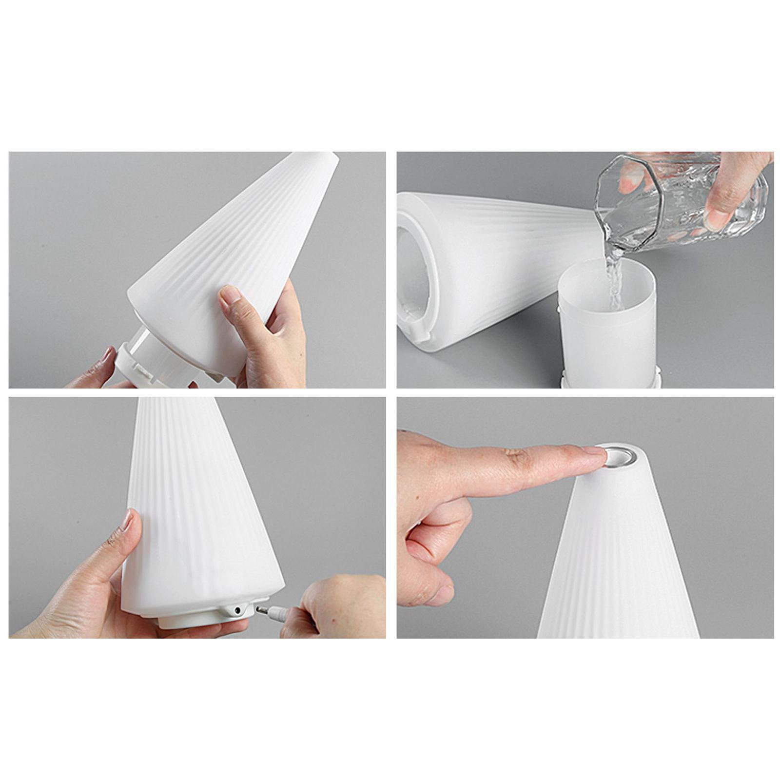 Small Humidifier Aroma Diffuser Touch Control for Desktop Car NightStand
