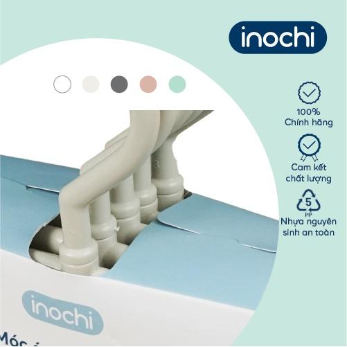 Móc áo xoay Inochi- Hara 176 màuTrắng ngọc/ Trắng kem/ Ghi sữa/ Hồng nhạt/ Xanh bạc hà