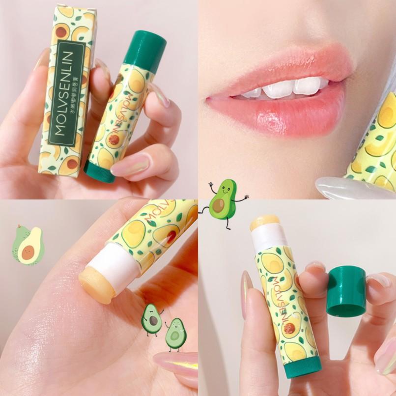 Son dưỡng hết nẻ môi hoa quả Molvsenlin Lip Balm 3.2g