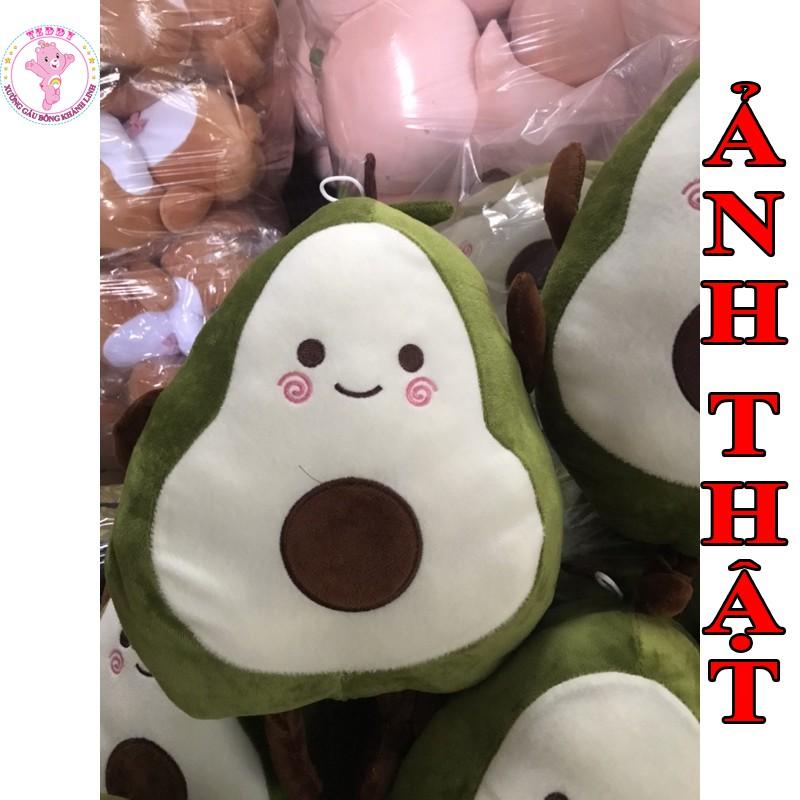 Gấu Bông Bơ Tròn, Trái Bơ Tròn Size 40Cm Siêu Đáng Yêu Bông Gòn Cao Cấp An Toàn Cho Sức Khỏe