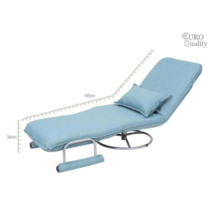 Ghế văn phòng kiêm giường nghỉ êm ái 2 in 1 Euro Quality
