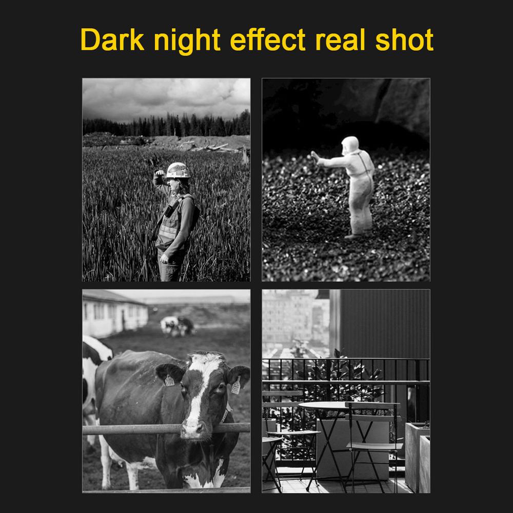 Portable Monocular Crossing Cursor Night-Visions Sight Device Day Night Use 1.54inch Display 350M Effective Viewing Distance Photo Taking Video Recording Infrared Digital Vedio Camera