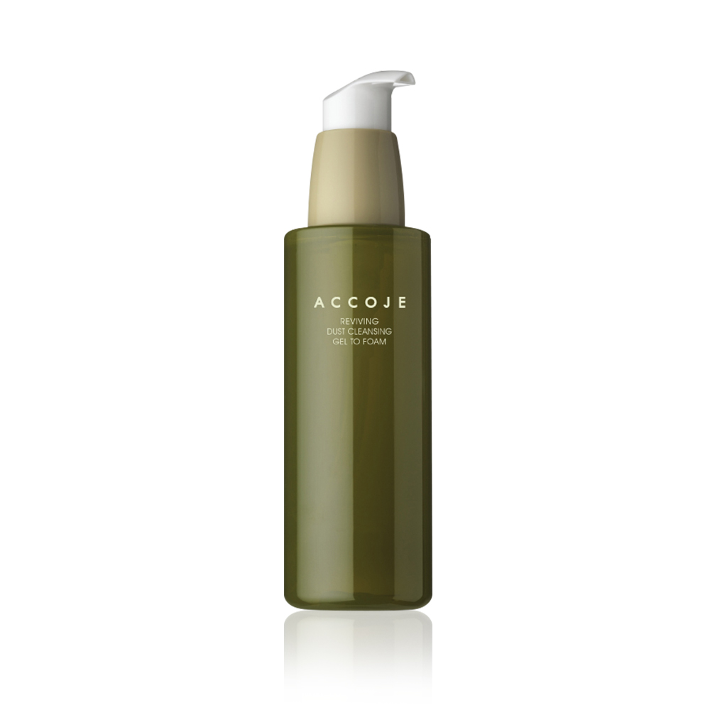 Gel rửa mặt sạch sâu Accoje Reviving Dust Cleansing Gel to Foam 180ml