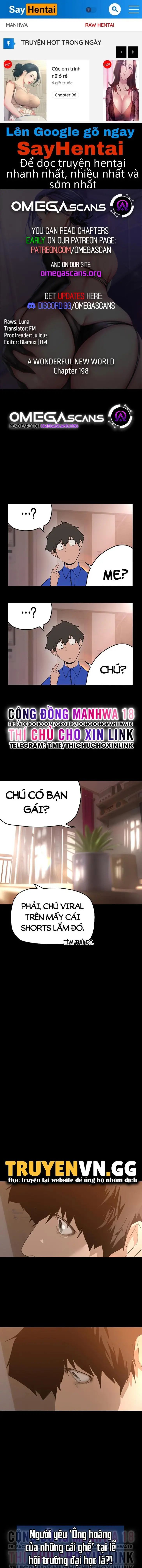 một thế giới mới tuyệt vời chapter 200 1