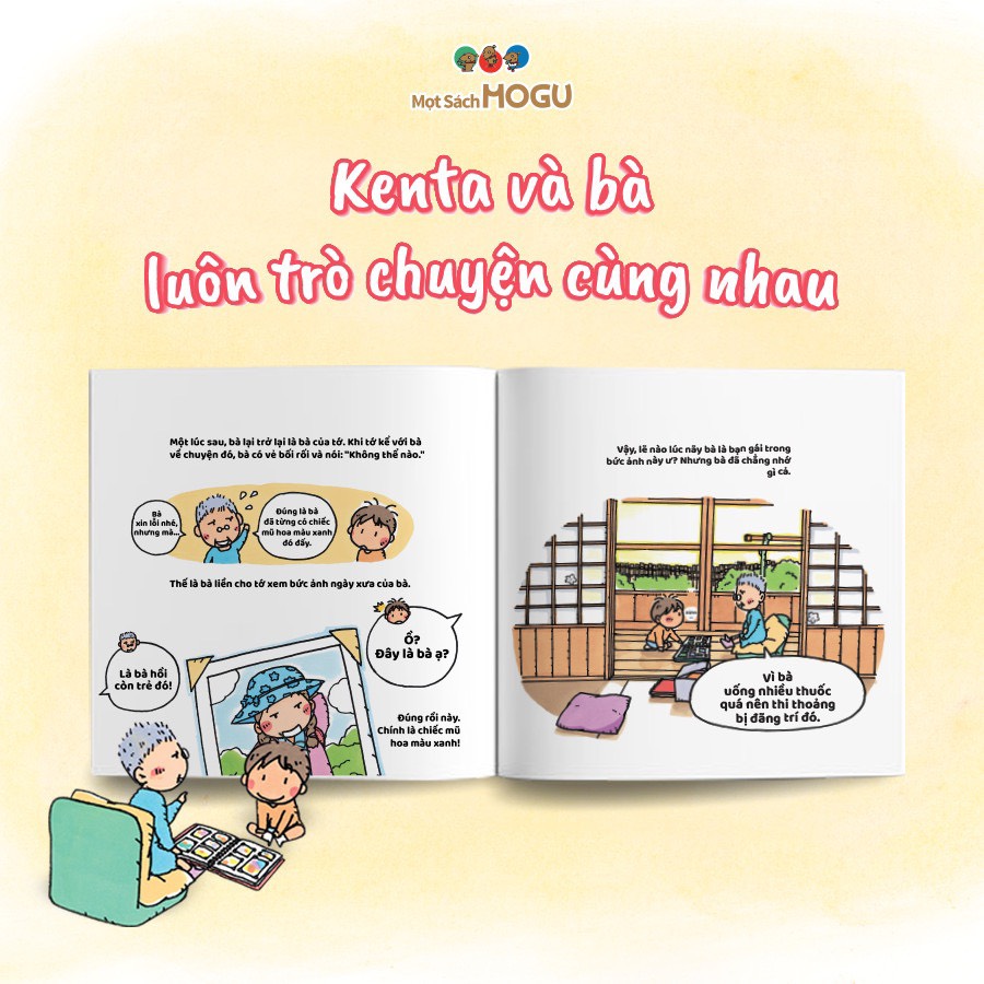 Truyện Ehon bé 3-4-5 tuổi - Bé Yuki là bà của tớ