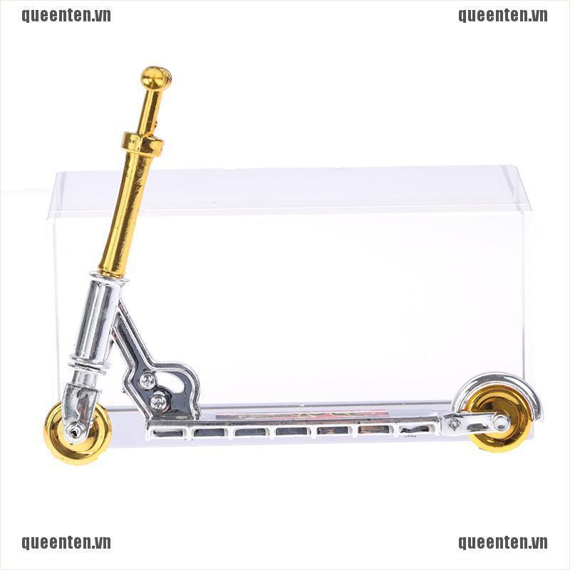 Mini Scooter Child Educational Toy Finger Scooter Bike Fingerboard Skateboard QUVN