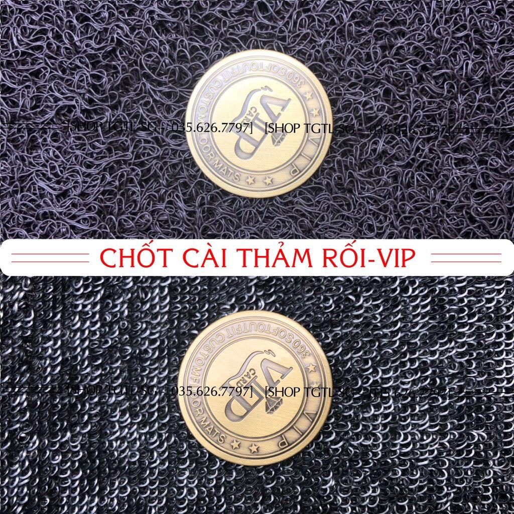 Khuy nút cố định thảm lót sàn ô tô 5D 6D loại vip dành cho xe hơi 5,7 chỗ 4 miếng giữ rối không bị xô lệch khi di chuyển