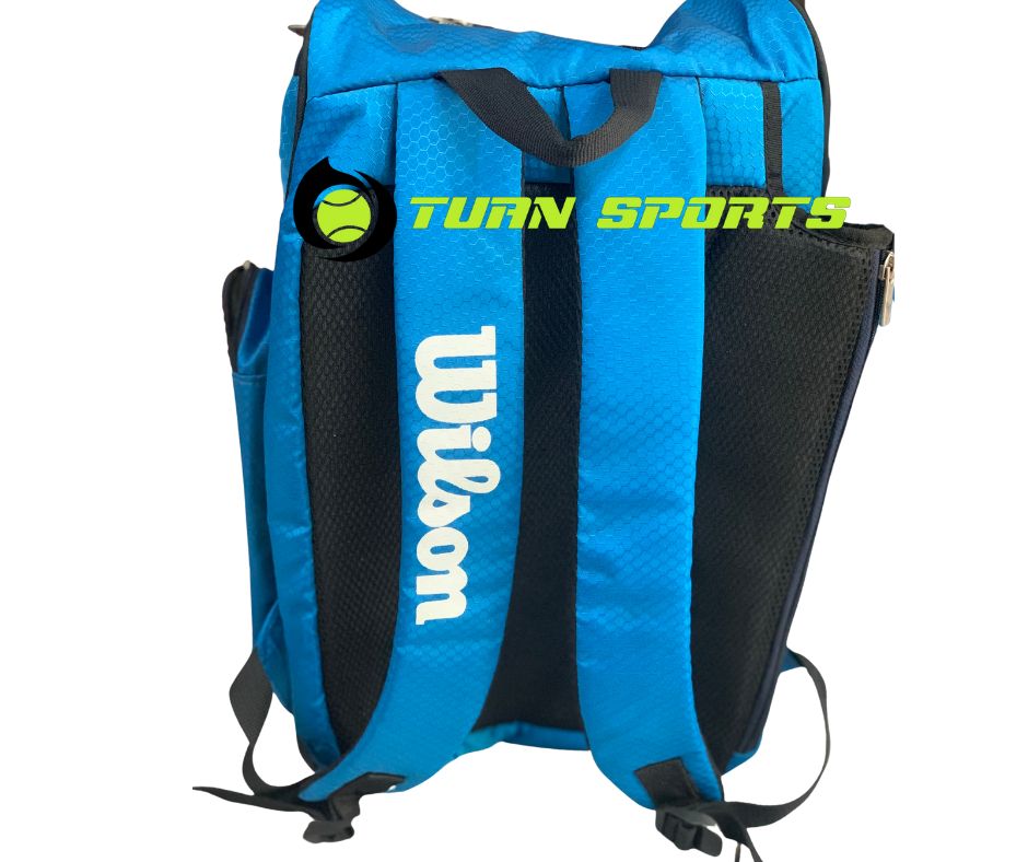 Balo VNXK Wilson Tennis Xanh Biển Vuông Tinh Tế