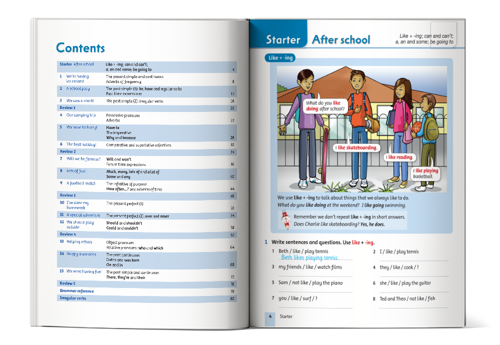 Sách - Grammar Friends 4