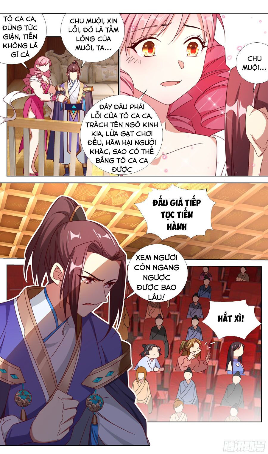 hệ thống ép ta làm nhân vật phản diện chapter 12 4