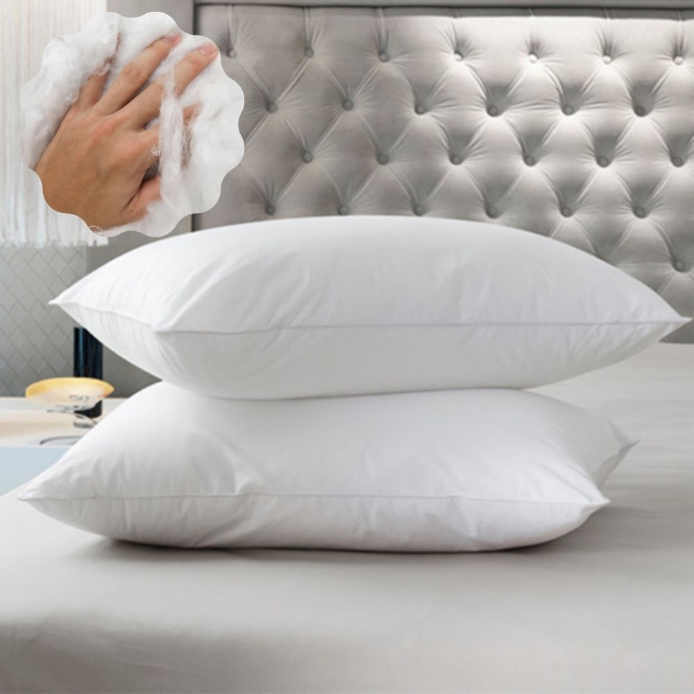 Ruột Gối Lông Vũ Nhân Tạo - Lõi  Bông Microfiber Được Thiết Kế Làm Theo Tiêu Chuẩn Khách Sạn, Resort 5 Sao