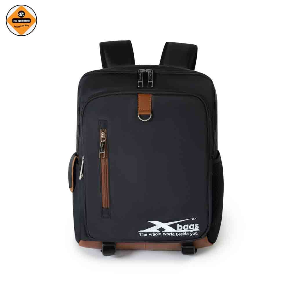 Balo học sinh đựng laptop 14 inch Xbags Yame – Balo trung học cao cấp, thời trang, sang trọng nhiều ngăn đi học, đi làm XB3101