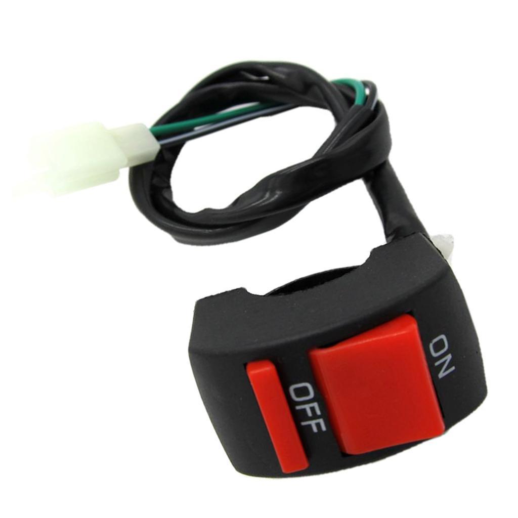 2pcs Kill Switch For Scooter ATV Dirt For 50cc Motorcycle