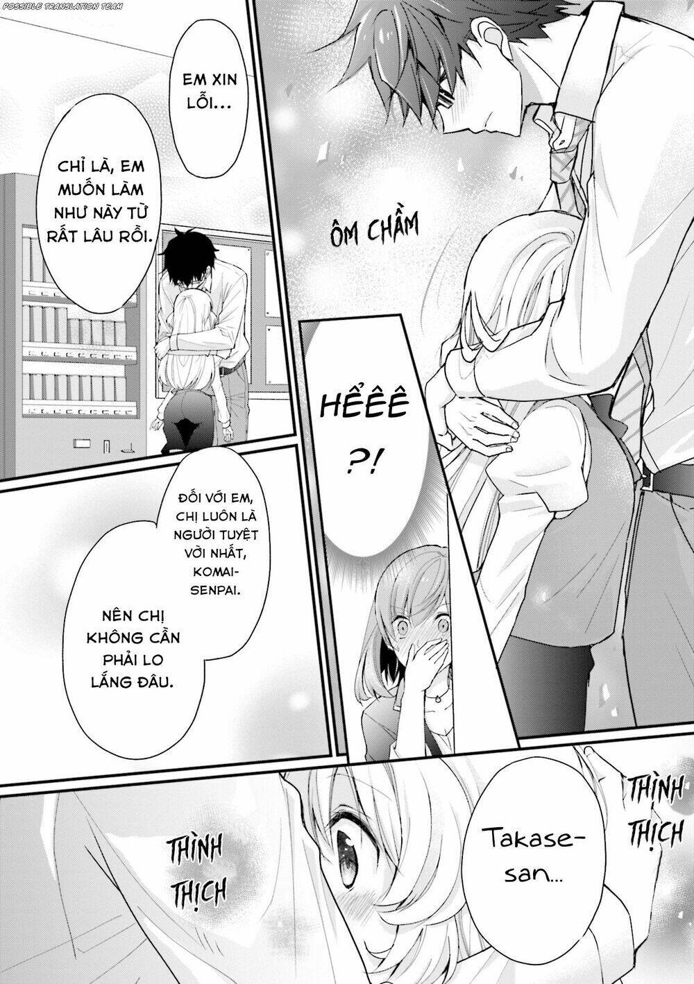 senpai kiêm bạn gái nhỏ nhắn của tôi rất dễ thương chapter 3 12