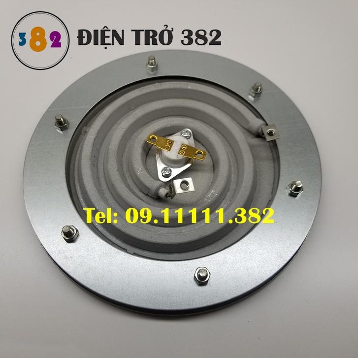 Mâm nhiệt, đĩa nhiệt đường kính 18cm đun sôi nước điện áp 220V công suất 3000W, loại 1 xịn