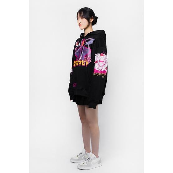 Áo hoodie Wrightz in hình anime naruto uchiha obito thời trang đường phố unisex