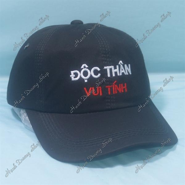 Set Nón Cặp Bucket & Cap Độc Thân Vui Tính (DTL01);(KVT01) - Combo Độc Thân Vui Tính