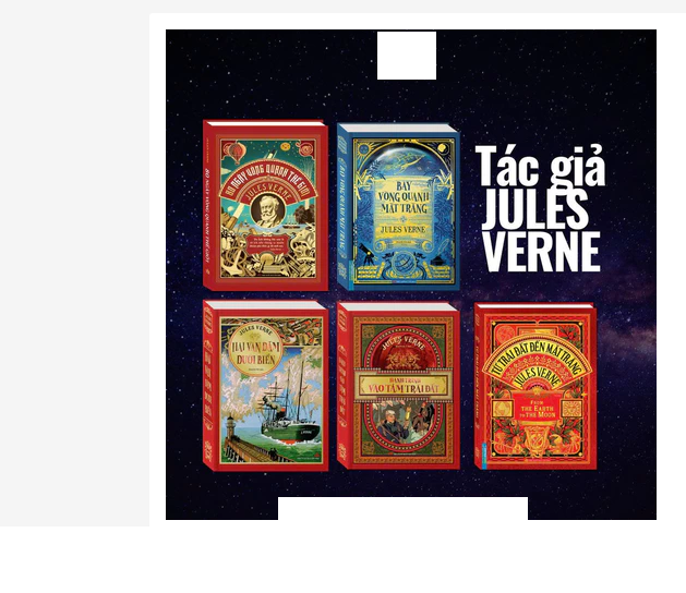 Tuyển tập sách tác giả Jules Verne (bìa cứng)