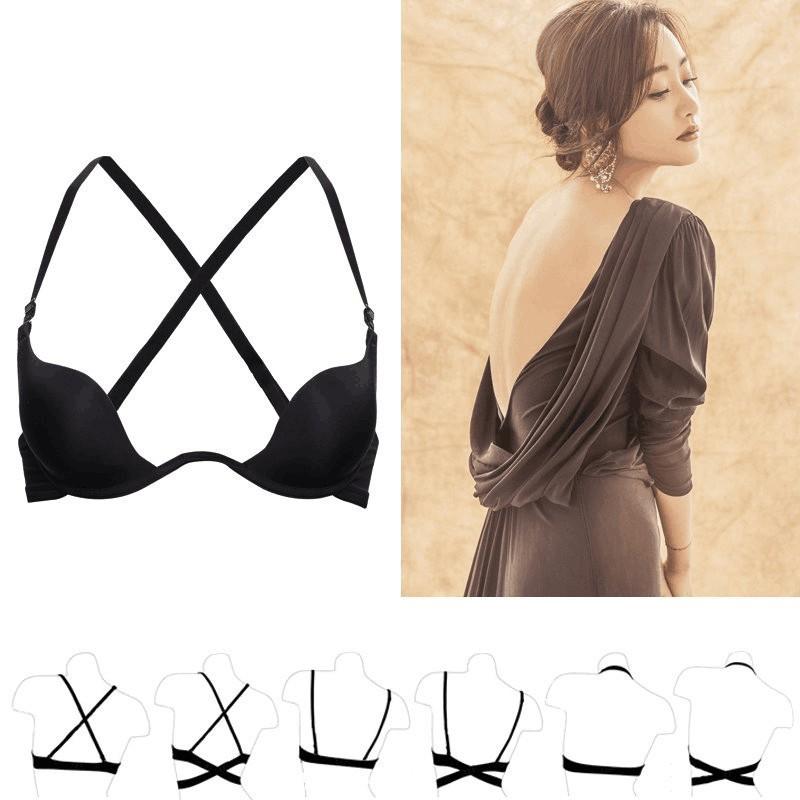 Áo Lót Nữ. Áo Ngực nâng ngực mút dày vừa mặc được 7 kiểu mặc đồ hở ngực hở lưng