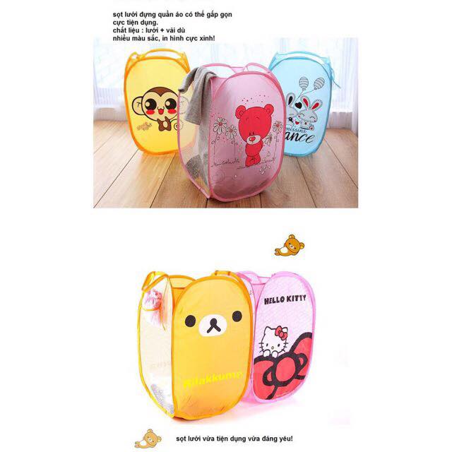 Sọt đựng quần áo kute - SỌT ĐỰNG QUẦN ÁO SIÊU CUTE