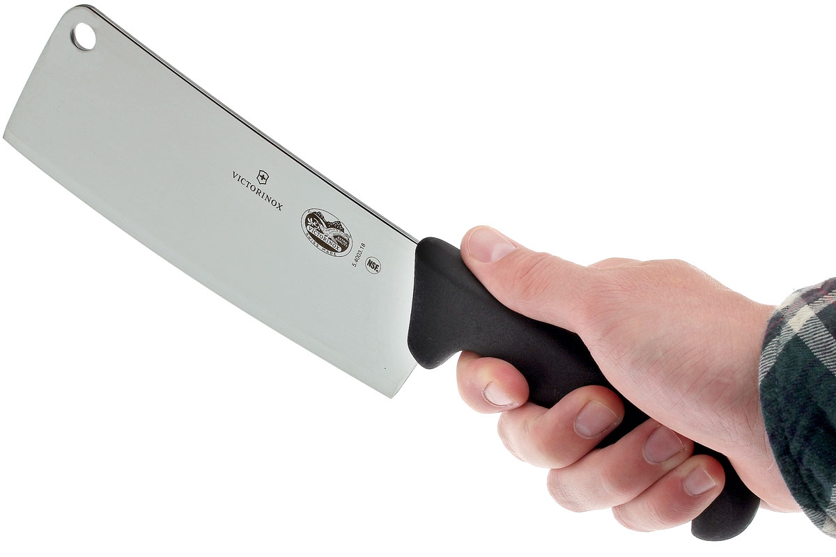 Dao bếp chặt Victorinox Kitchen Cleaver -18cm -291gr - Fibrox Handle - 5.4003.18