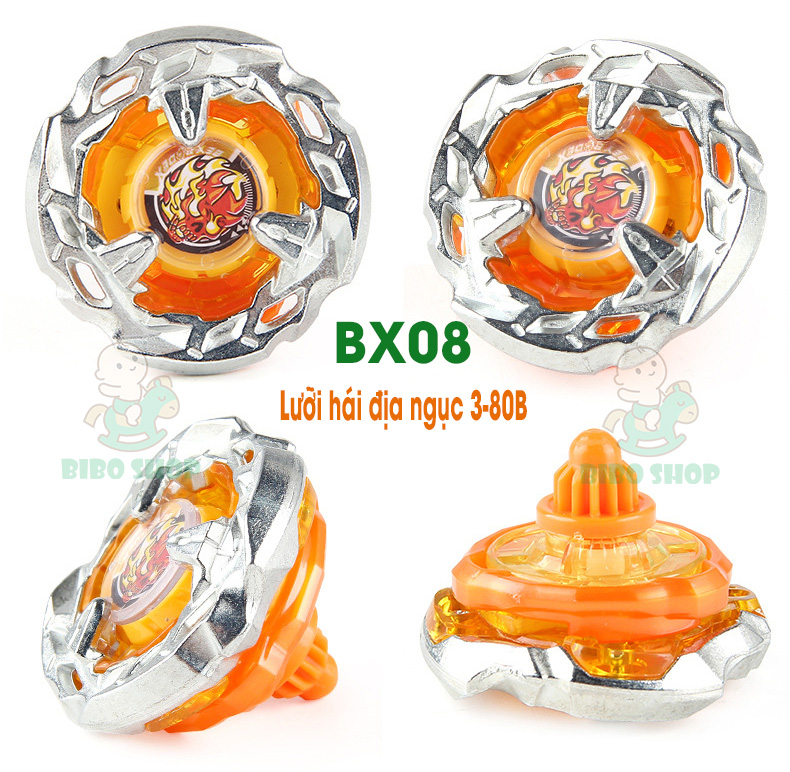 Nguyên Bộ Con Quay BeybladeX BX08 | BX08 Bộ 3 Trận chiến 3on3