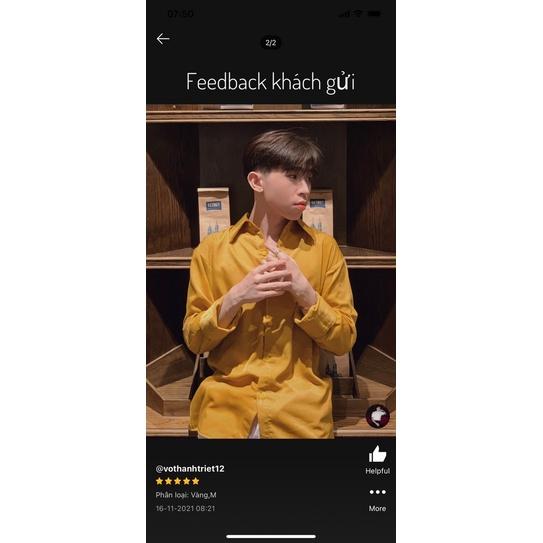 Áo Sơ Mi Tay Dài Lụa Basic Unisex Mr Smile 99 Shop