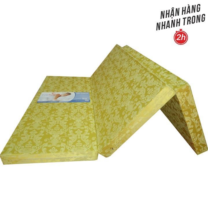 Nệm bông ép KORREA GẤP 3 1,6M-2M-9CM-