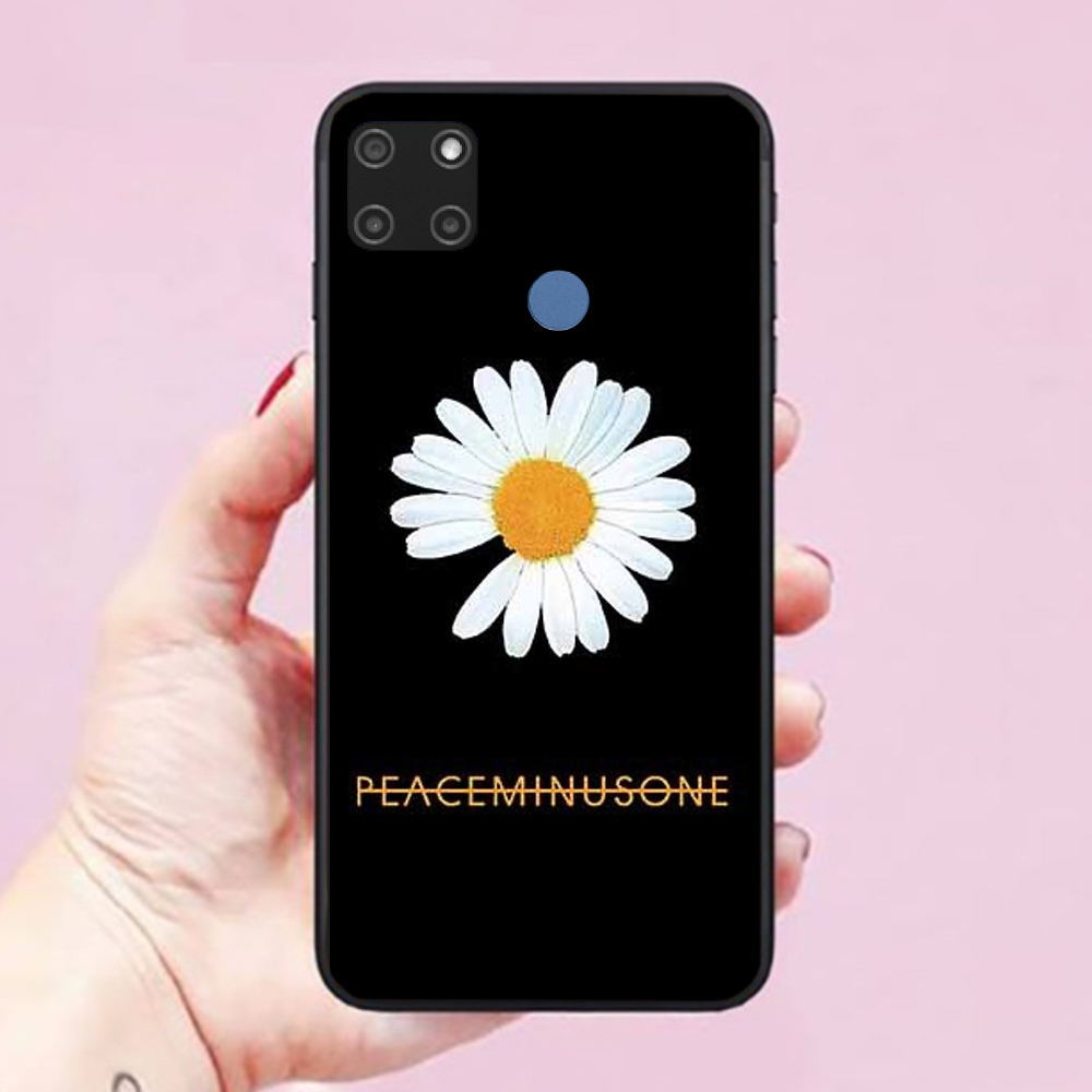 Ốp lưng điện thoại dành cho Realme C12 Hình Hoa Cúc