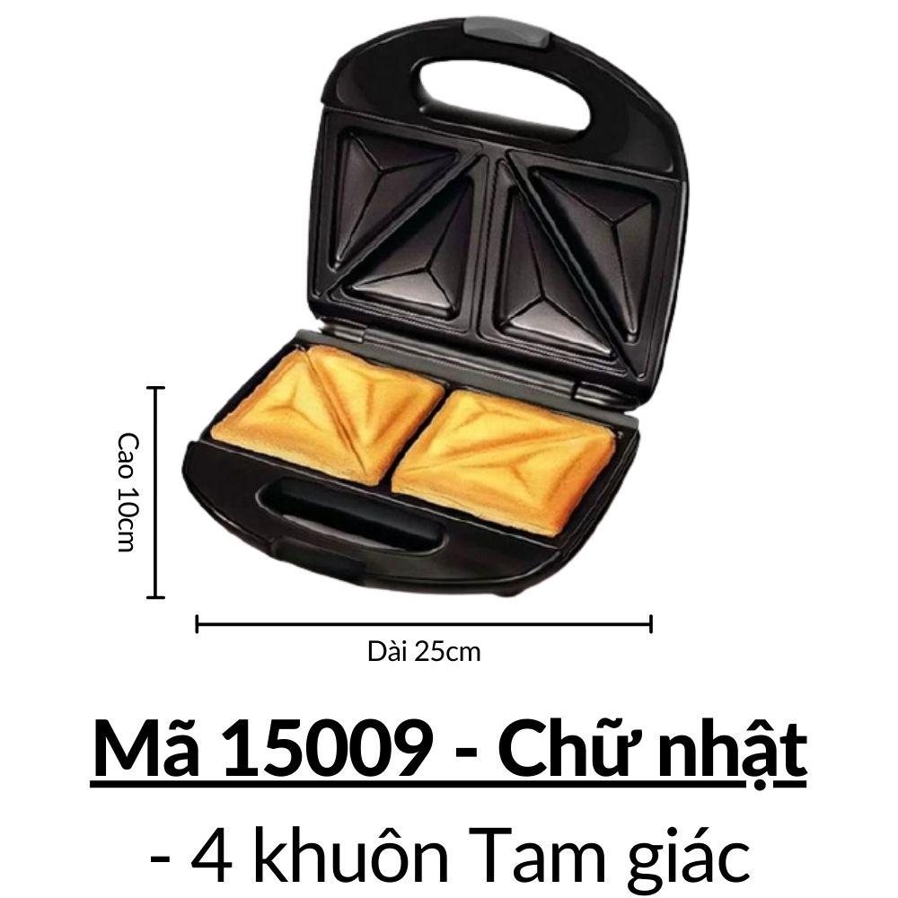 Máy nướng bánh mini ️Chọn Khuôn hình thú hoặc Khuôn Vuông️ mã 15008.15009