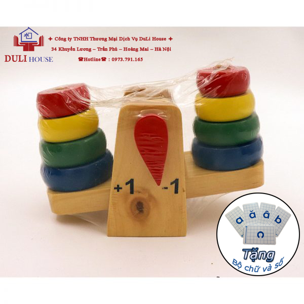 Đồ chơi cân thăng bằng gỗ