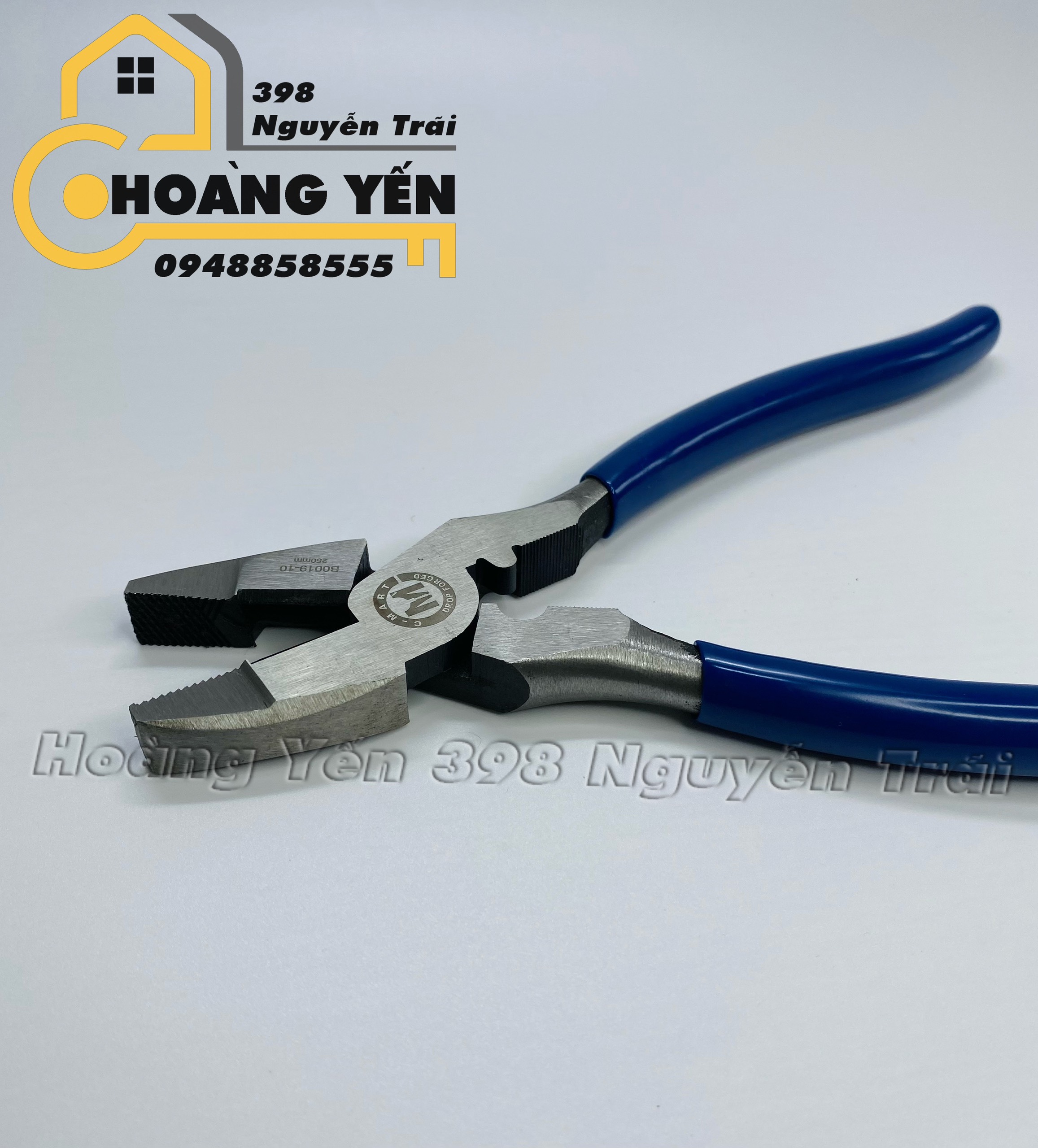 Kìm Điện Công Nghiệp Đa Năng Cán Xanh 250mm/10" B0019-10 CMart