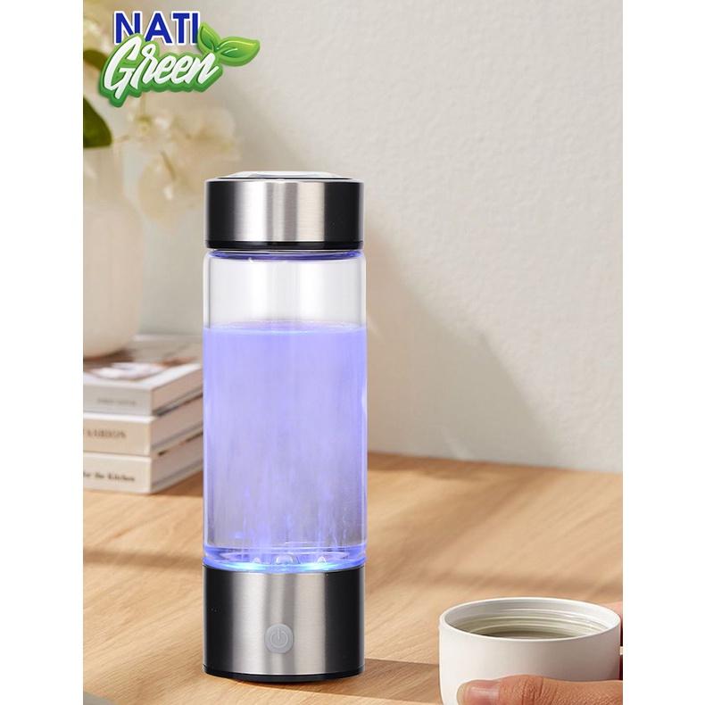 Bình nước tạo kiềm Hydrogen cầm tay 430ml cao cấp