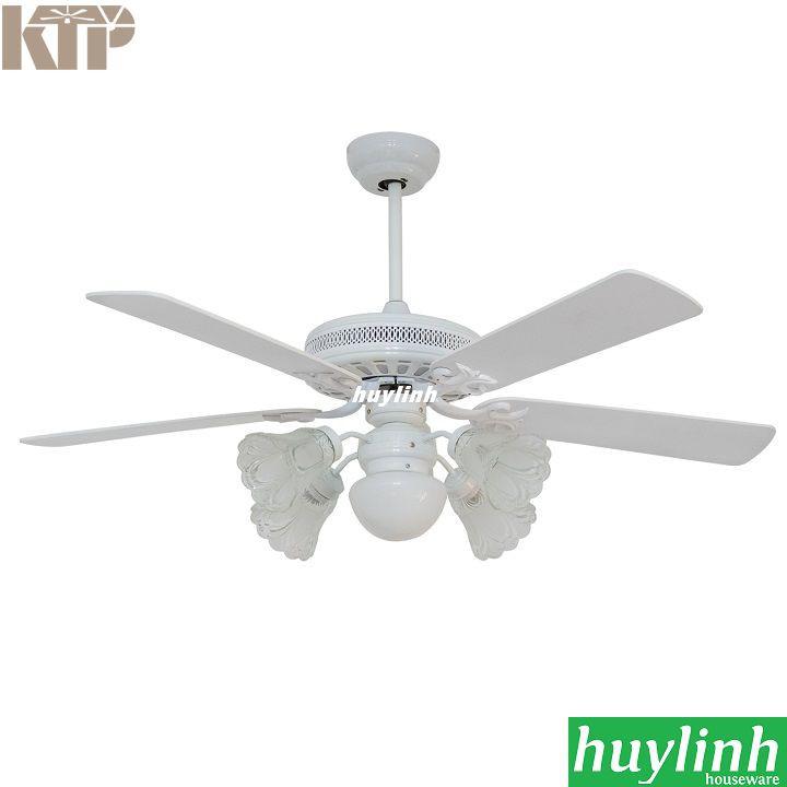 Quạt trần đèn Kim Thuận Phong KTP NP505 - cánh gỗ - Hàng chính hãng