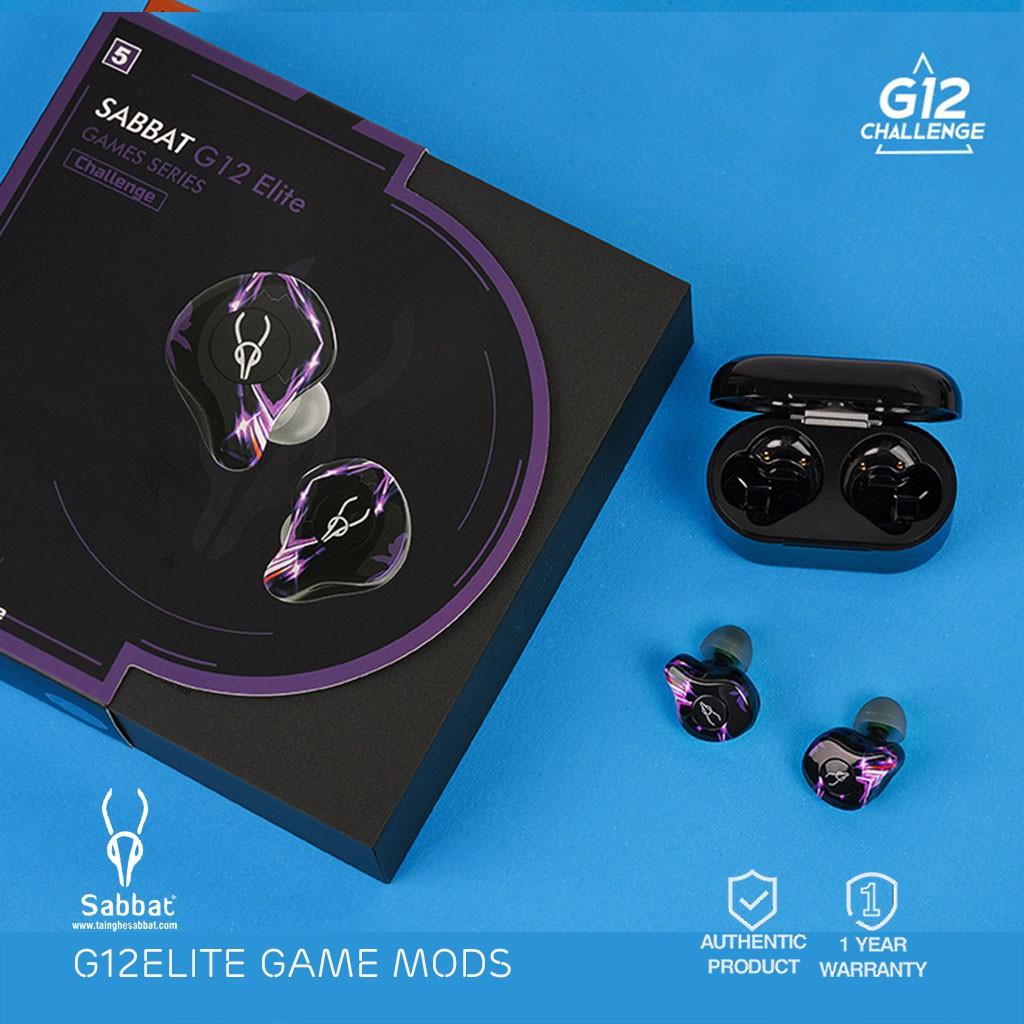 Tai nghe bluetooth sabbat G12 Elite chuyên game | tai nghe không dây sabbat G12 elite - Hàng chính hãng