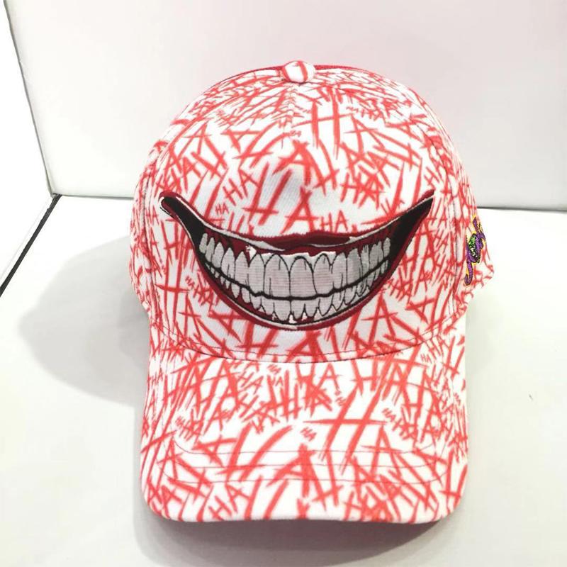 Mới Joker Mũ Bé Trai Bé Gái Nón Joker 3D In Mũ Bóng Chày Chú Hề Nón Hip Hop Thời Trang Thông Dụng Trưởng Thành Nam Nữ unisex