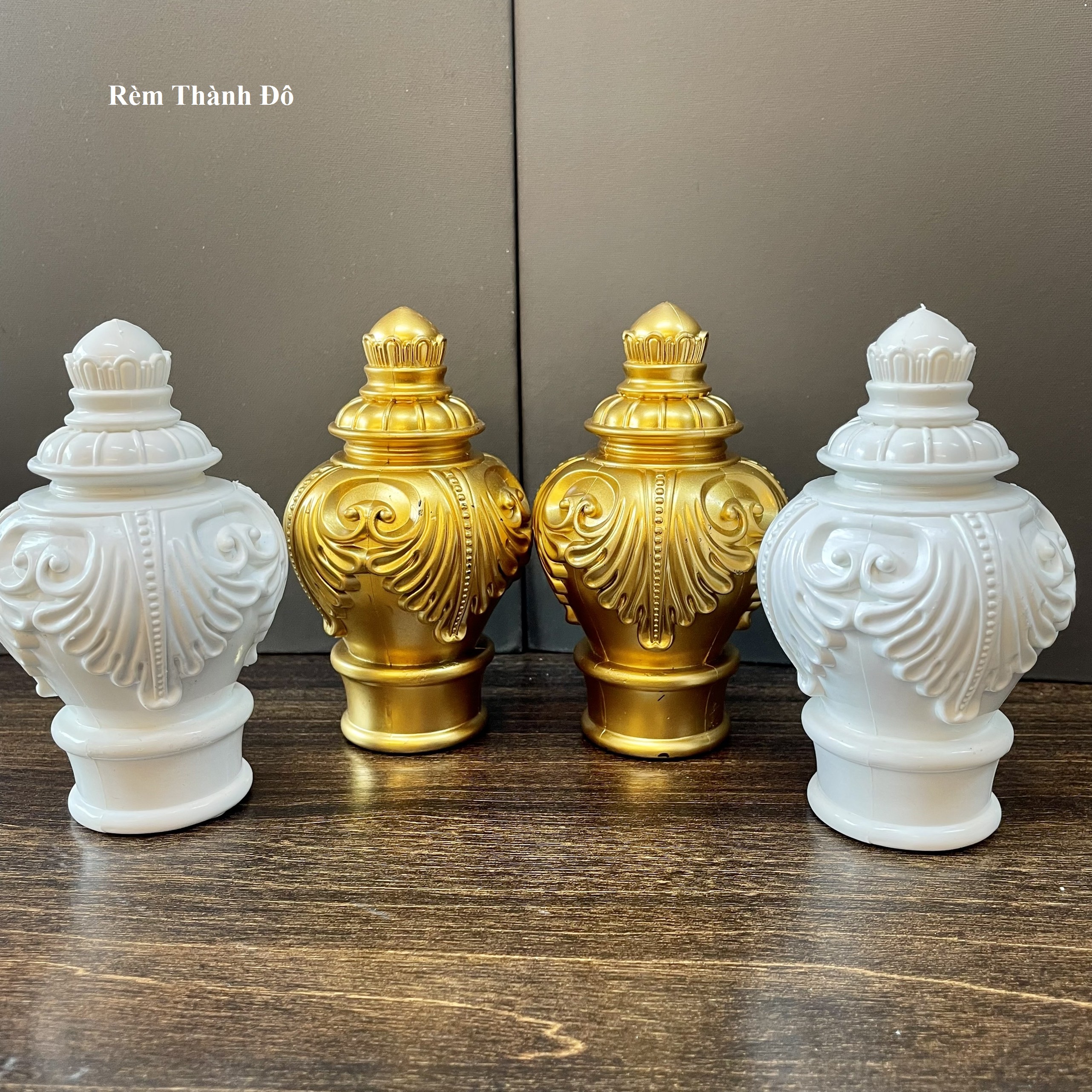 Đầu trụ rèm / đầu chụp cây rèm