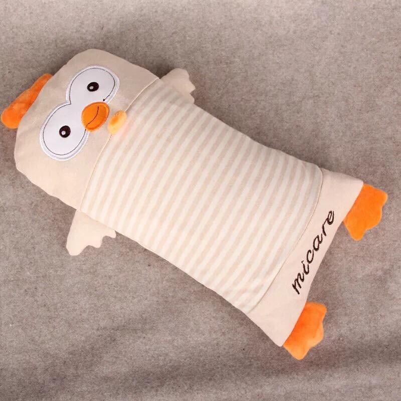 Gối chống bẹp đầu trẻ em 100% cotton hữu cơ