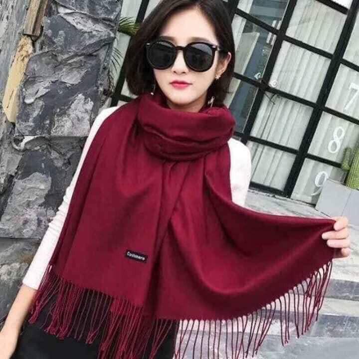 Khăn Cashmere quàng cổ siêu thời trang