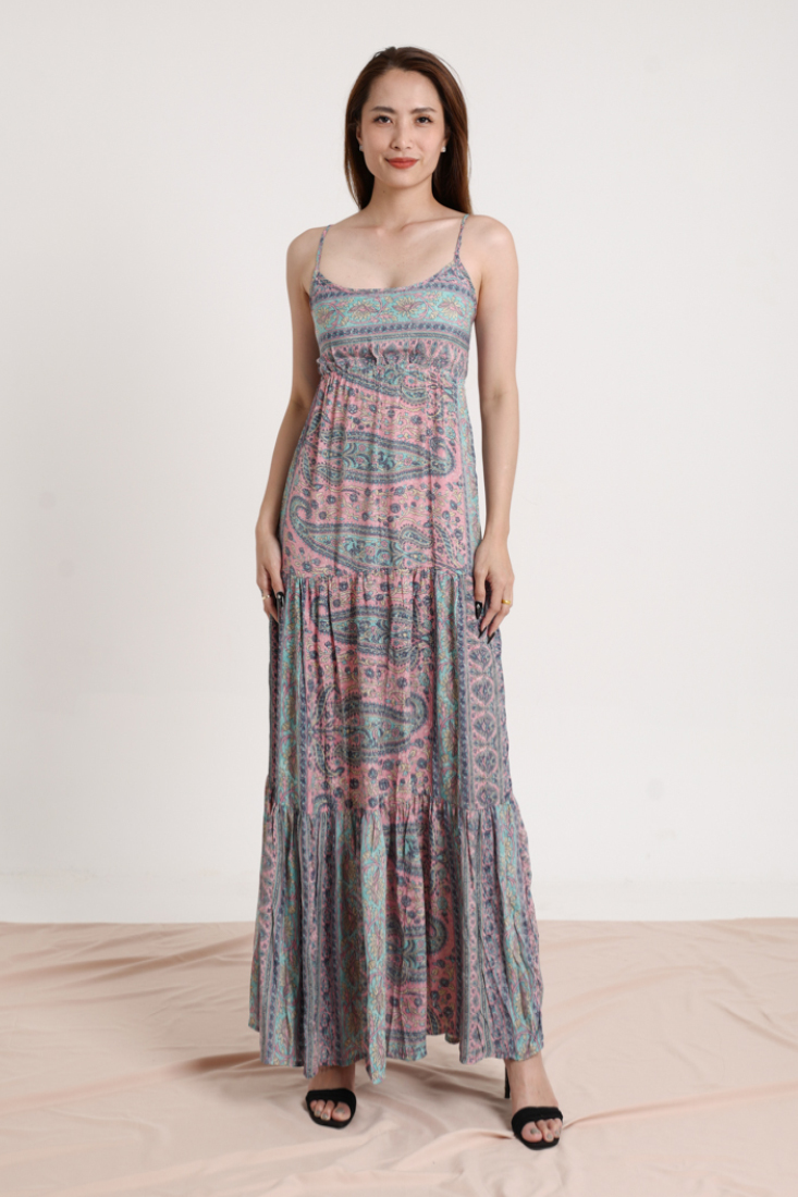 Đầm Maxi 2 dây Isla Bonita IB23065-VI